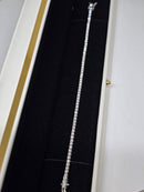 14k yellow 3mm 3.35ct vs diamonds tennis bracelet