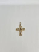 10k cross 0.60ct diamonds