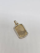 10k army tag 1.00ct diamonds