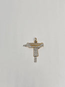 10k uzi 0.51ct diamonds