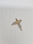 10k uzi 0.51ct diamonds