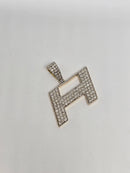10k H initial 1.00ct diamonds