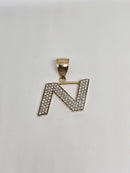10k N initial 1.00ct diamonds