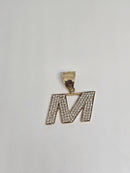 10k M initial 1.00ct diamonds