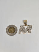10k M initial 1.00ct diamonds