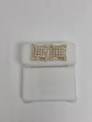 10k 0.65ct Studs vs lab diamonds