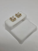 10k 0.65ct Studs vs lab diamonds