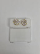 10k 1.20ct Round Luxury Studs vs lab diamonds