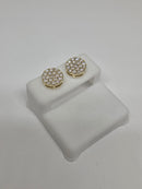 10k 1.20ct Round Luxury Studs vs lab diamonds