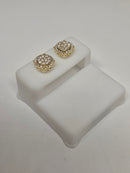 10k 0.50ct Round Luxury Studs vs lab diamonds