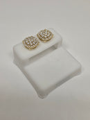 10k 0.90ct Round Luxury Studs vs lab diamonds