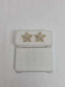 10k 0.40ct Super Star Studs vs lab diamonds