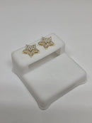 10k 0.40ct Super Star Studs vs lab diamonds