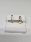 10K 0.31CT vs lab  Boucle D 'Oreilles or jaune