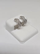 10K 0.31CT vs lab Boucle D 'Oreilles huggys or blanc
