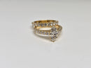 Beautiful Marquise Shape 2.58CT VS Lab Diamond Engagement Rings in 14K Yellow gold