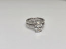 Beautiful Oval Shape 4.58CT VS Lab Diamond Engagement Rings in 14K