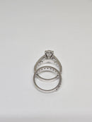 Beautiful Oval Shape 4.58CT VS Lab Diamond Engagement Rings in 14K