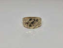 10k nugget gold ring