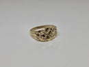 10k nugget gold ring