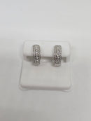 10K 0.60CT vs lab diamants Boucle D 'Oreilles huggys or jaune