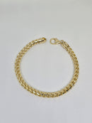 10k 5mm Franco Solid/Full Yellow Gold