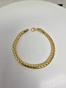 10k 5mm Franco Solid/Full Yellow Gold