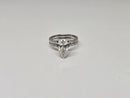 Beautiful Pear Shape 2.27CT VS Lab Diamond Engagement Rings in 14K