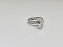 Beautiful Pear Shape 2.27CT VS Lab Diamond Engagement Rings in 14K