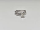 Beautiful Radiant Shape 2.17CT VS Lab Diamond Engagement Rings in 14K