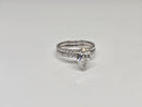 Beautiful Pear Shape 1.73CT VS Lab Diamond Engagement Rings in 14K