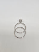 Beautiful Pear Shape 1.73CT VS Lab Diamond Engagement Rings in 14K