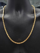 18 carats, 3,5 mm, style byzantin, massif/plein