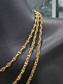 18k 4mm mariner chain