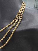 18k 4mm mariner chain