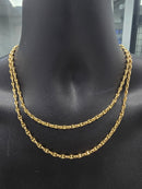 Chaîne « Mariner » en or 18 carats, maillons de 3,5 mm