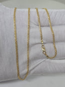 14k 2mm Miami Cuban Link hollow