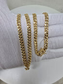 14k 6mm Miami Cuban Link hollow