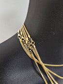 14 karats, 3mm, maillon cubain solid
