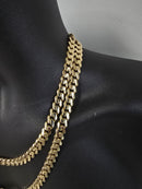 14k 9mm Monaco chains