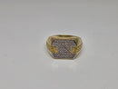 Bague en or 10 carats, style Méduse