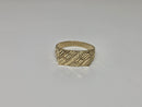 10k Nugget ring