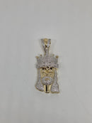 10k jesus crown 1.00ct diamonds