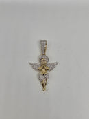 10k angel 0.77ct diamonds