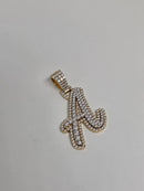 14k A Letter 2.50ct VS LAB