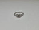 Beautiful round Shape 1.74CT VS Lab Diamond Engagement Rings in 14K