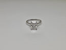 Bague de fiançailles en or jaune 14k 3.31ct Oval vs diamant lab