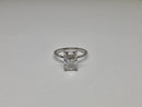 Bague de fiançailles en or jaune 14k 3.31ct Oval vs diamant lab
