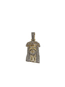 10k jesus 0.58ct diamants