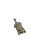 10k jesus 0.58ct diamants